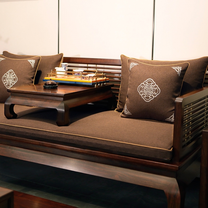 91家纺网 家纺一手货源 找家纺 美优兰 2020新中式沙发垫 沙发垫没有现货 平织咖