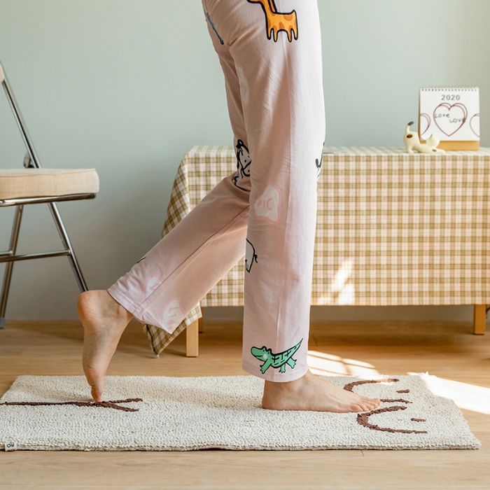 91家纺网 家纺一手货源 找家纺 风向标家纺 2020新款针织印花家居服 萌宠-套装