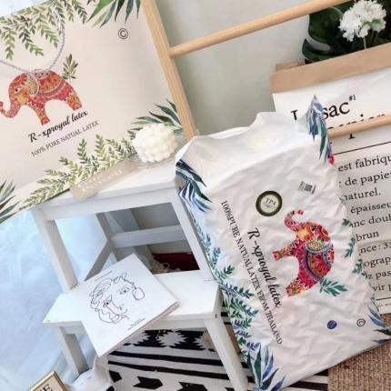 91家纺网 家纺一手货源 找家纺 佳梦达 2020新款皇家大象仿乳胶枕图1