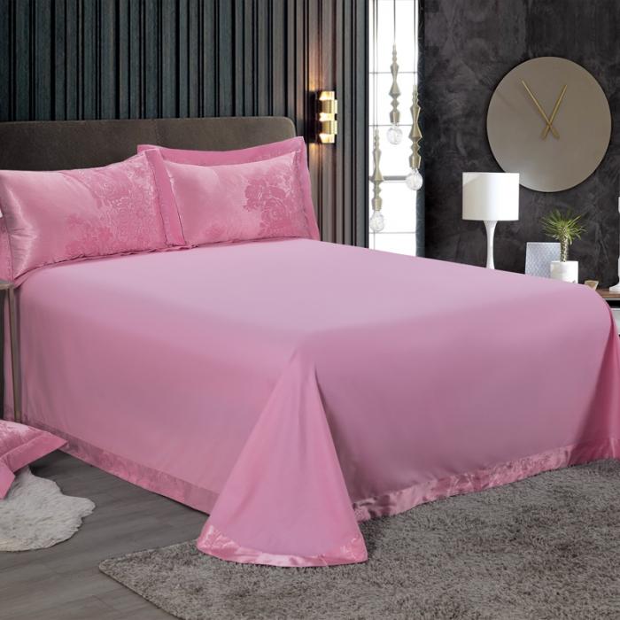 91家纺网 家纺一手货源 找家纺 60支丝棉贡缎提花经典绣花