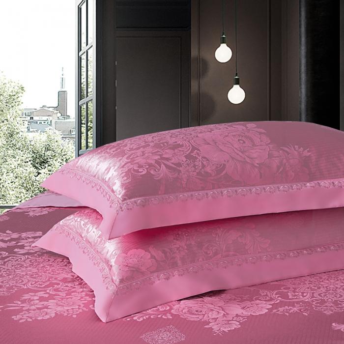 91家纺网 家纺一手货源 找家纺 60支丝棉贡缎提花经典绣花