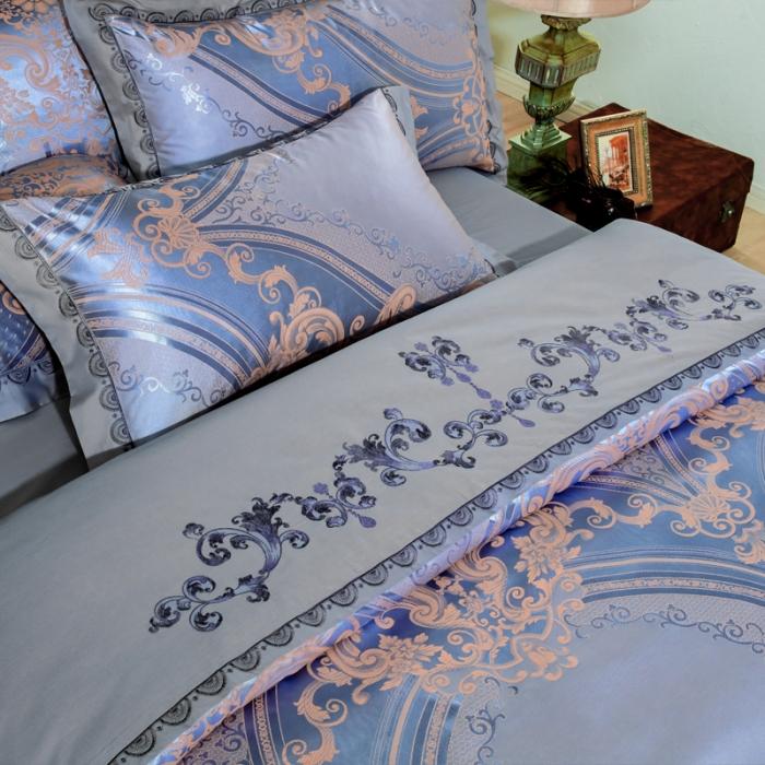 91家纺网 家纺一手货源 找家纺 60支丝棉贡缎提花经典绣花