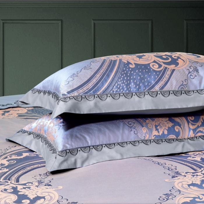 91家纺网 家纺一手货源 找家纺 60支丝棉贡缎提花经典绣花