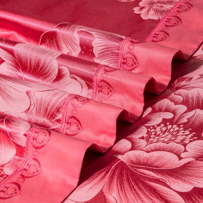 91家纺网 家纺一手货源 找家纺 60支丝棉贡缎提花经典绣花