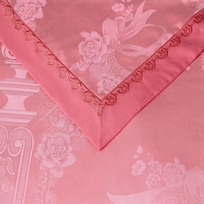 91家纺网 家纺一手货源 找家纺 60支丝棉贡缎提花经典绣花