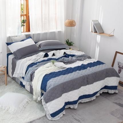 91家纺网 家纺一手货源 找家纺 （总）爱妮玖玖 2025新款夏风系列多功能夏被四件套