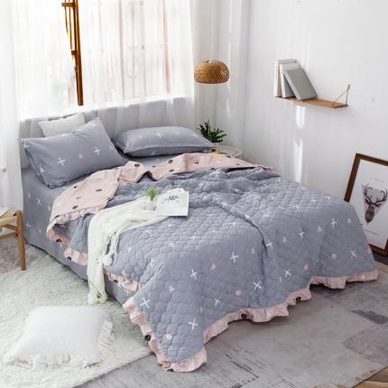 91家纺网 家纺一手货源 找家纺 （总）爱妮玖玖 2025新款夏风系列多功能夏被四件套