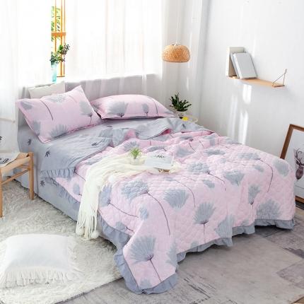 91家纺网 家纺一手货源 找家纺 （总）爱妮玖玖 2025新款夏风系列多功能夏被四件套