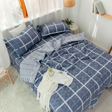 91家纺网 家纺一手货源 找家纺 （总）爱妮玖玖 2025新款夏风系列多功能夏被四件套