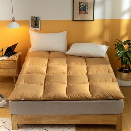 91家纺网 家纺一手货源 找家纺 壹张床 2020新款羽丝绒床垫 驼色