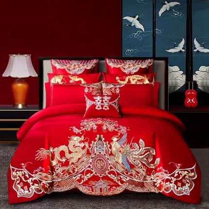 91家纺网 家纺一手货源 找家纺 （总）甜咪咪 2020新款婚庆四件套多件套