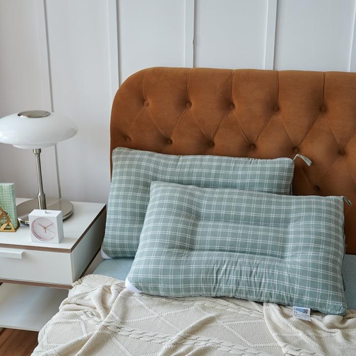 91家纺网 家纺一手货源 找家纺 （总）赛格时代家居   枕芯 全棉色织水洗羽丝绒枕