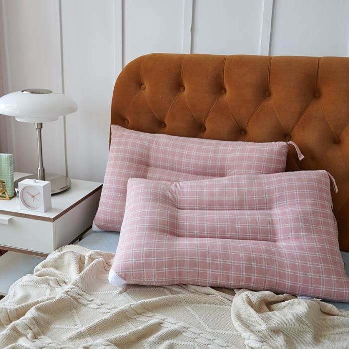 91家纺网 家纺一手货源 找家纺 （总）赛格时代家居   枕芯 全棉色织水洗羽丝绒枕