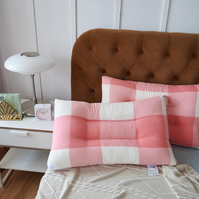 91家纺网 家纺一手货源 找家纺 （总）赛格时代家居   枕芯 全棉色织水洗羽丝绒枕