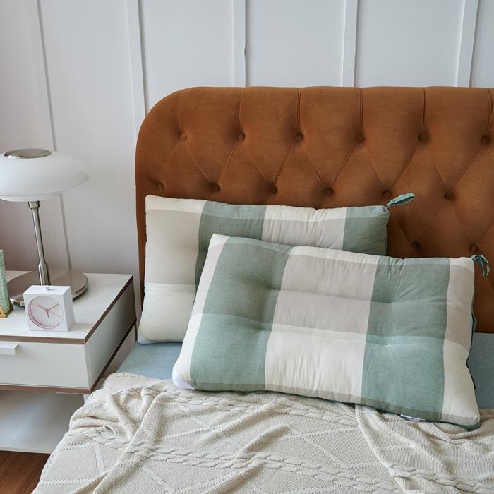 91家纺网 家纺一手货源 找家纺 （总）赛格时代家居   枕芯 全棉色织水洗羽丝绒枕