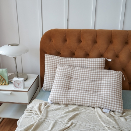 91家纺网 家纺一手货源 找家纺 （总）赛格时代家居   枕芯 全棉色织水洗羽丝绒枕