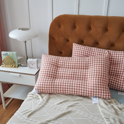 91家纺网 家纺一手货源 找家纺 （总）赛格时代家居   枕芯 全棉色织水洗羽丝绒枕