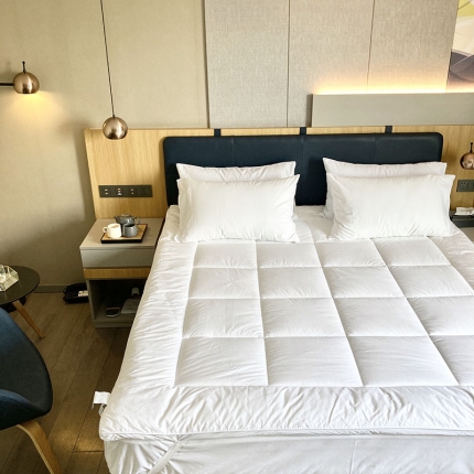 （总）傲蕾高端五星级酒店款纯棉立称床垫日式无印全棉垫子