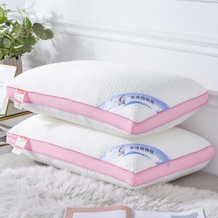 兴丝露枕芯 整块棉水洗热熔枕头 定型枕
