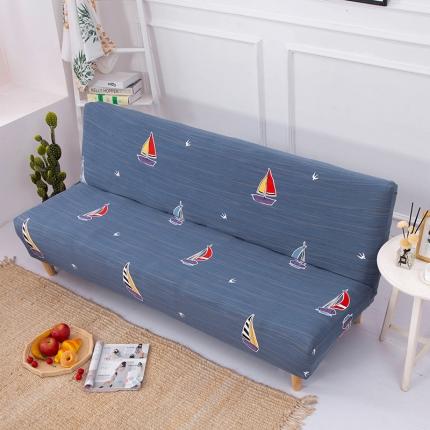 91家纺网 家纺一手货源 找家纺 （总）雅竹 印花无扶手沙发床套罩