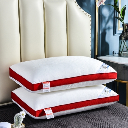 91家纺网 家纺一手货源 找家纺 兴丝露枕芯 整块棉水洗热熔枕头 定型枕