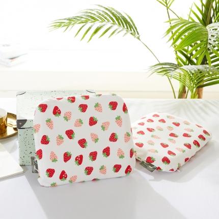 萌番宝枕业   2018新款宝宝枕婴儿枕26*31cm小草莓