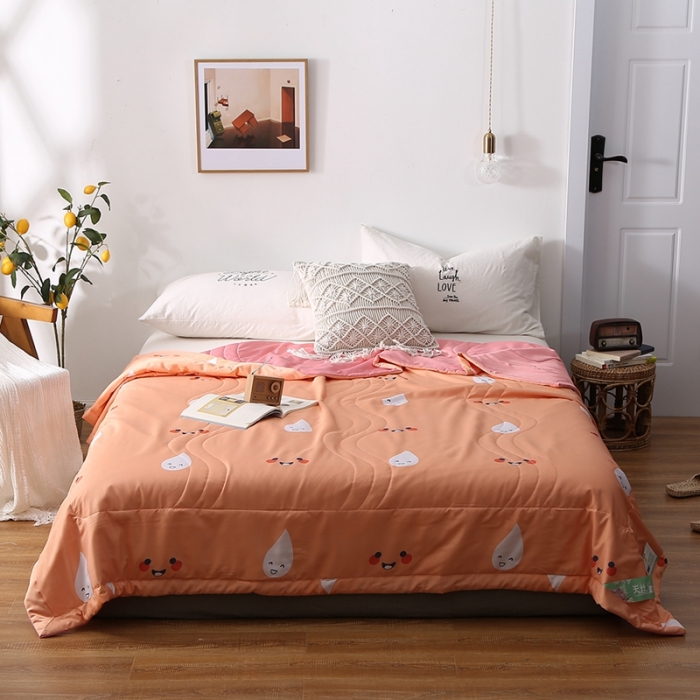 91家纺网 家纺一手货源 找家纺 （总）卡奥 2020新款双面天丝夏被