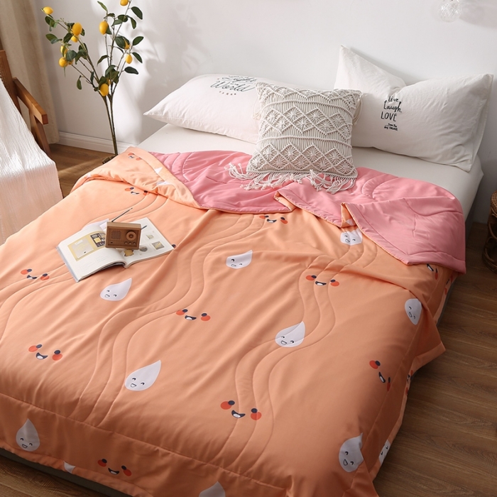 91家纺网 家纺一手货源 找家纺 （总）卡奥 2020新款双面天丝夏被