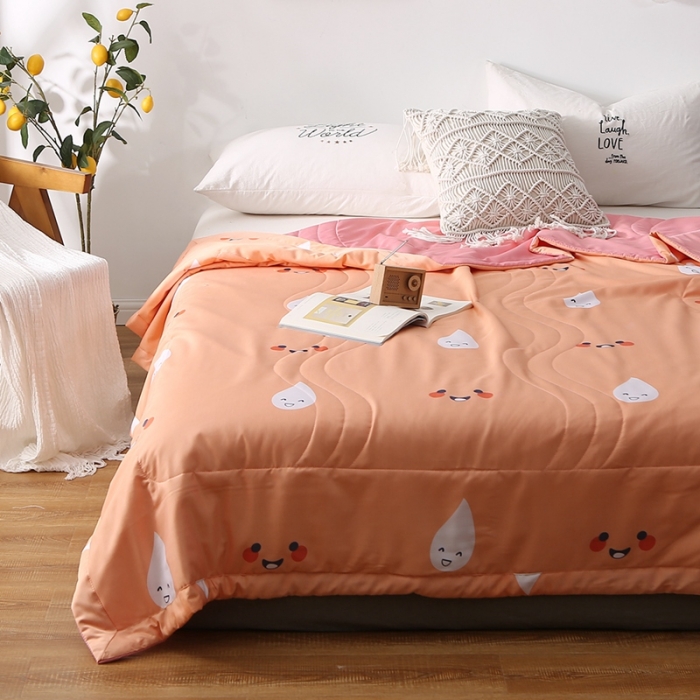 91家纺网 家纺一手货源 找家纺 （总）卡奥 2020新款双面天丝夏被