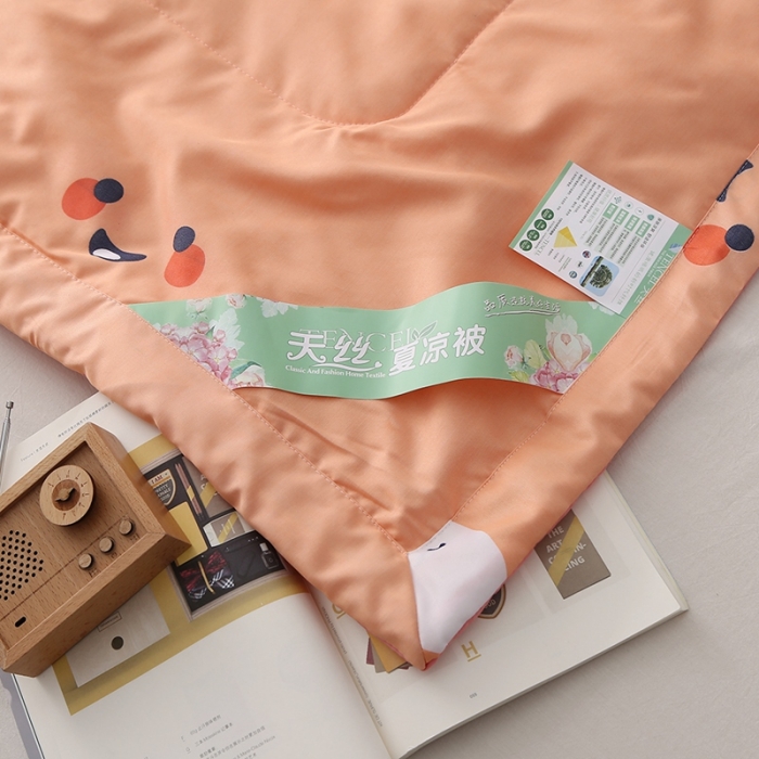 91家纺网 家纺一手货源 找家纺 （总）卡奥 2020新款双面天丝夏被