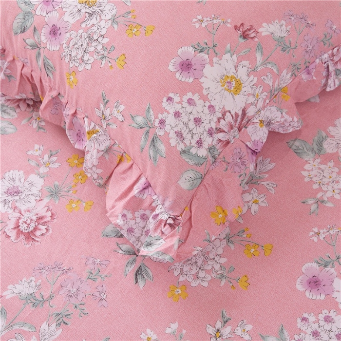 91家纺网 家纺一手货源 找家纺 十个点家纺 2020新款印花床裙四件套索菲亚