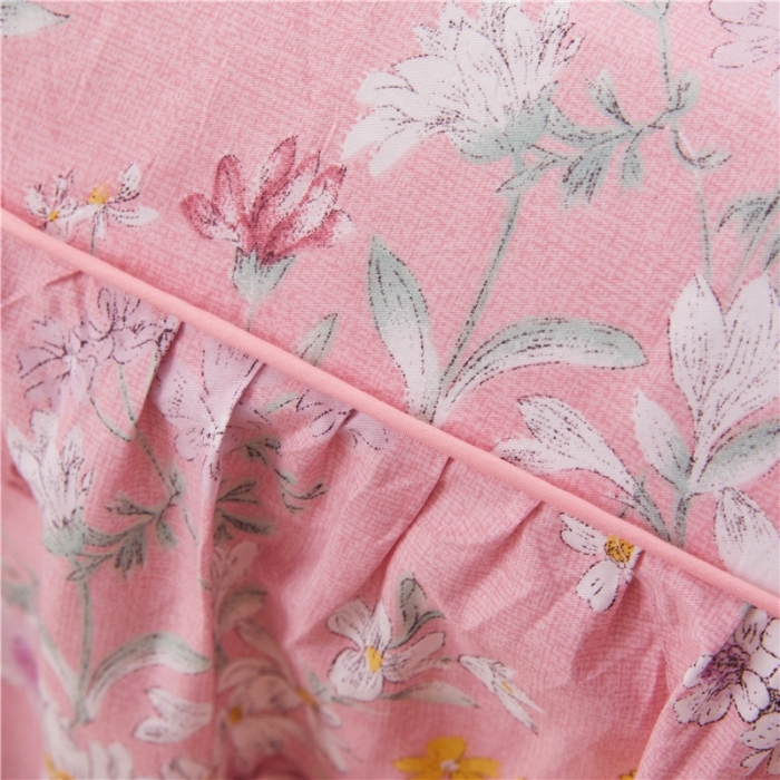 91家纺网 家纺一手货源 找家纺 十个点家纺 2020新款印花床裙四件套索菲亚