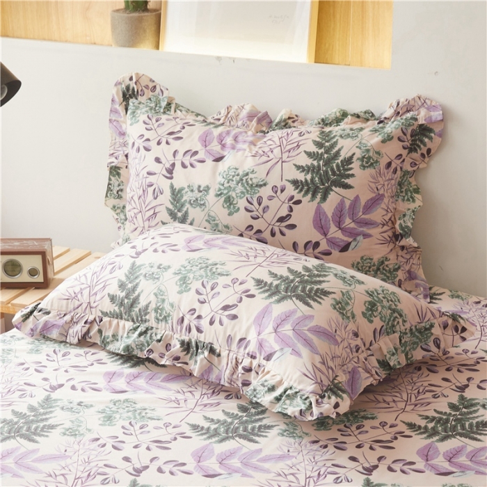 91家纺网 家纺一手货源 找家纺 十个点家纺 2020新款印花床裙四件套欣雅