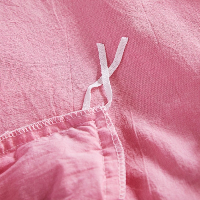 91家纺网 家纺一手货源 找家纺 十个点家纺 2020新款单层四件套 粉青年