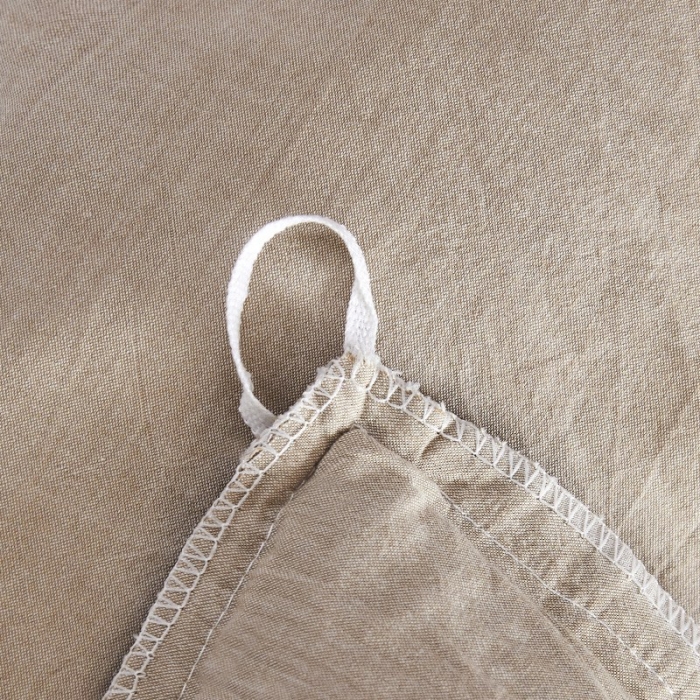 91家纺网 家纺一手货源 找家纺 十个点家纺 2020新款单层四件套 卡其