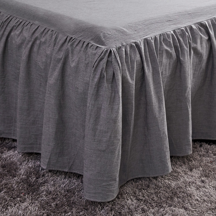 91家纺网 家纺一手货源 找家纺 十个点家纺 2020新款单层四件套 银灰