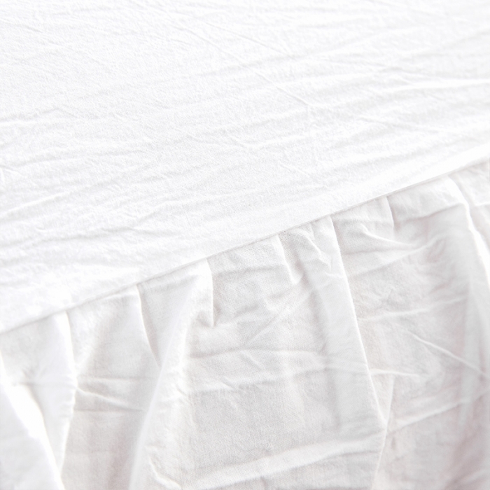 91家纺网 家纺一手货源 找家纺 十个点家纺 2020新款单层四件套 珠光白