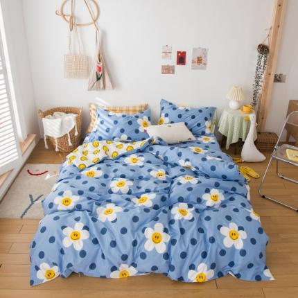 91家纺网 家纺一手货源 找家纺 （总）桃子家居家居2020新款13372纯棉元气少女系四件套