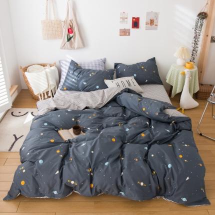 91家纺网 家纺一手货源 找家纺 （总）桃子家居家居2020新款13372纯棉元气少女系四件套