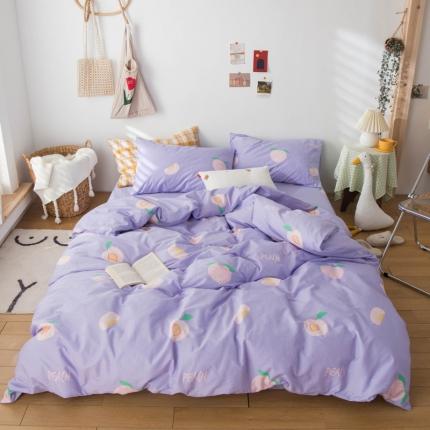 91家纺网 家纺一手货源 找家纺 （总）桃子家居家居2020新款13372纯棉元气少女系四件套