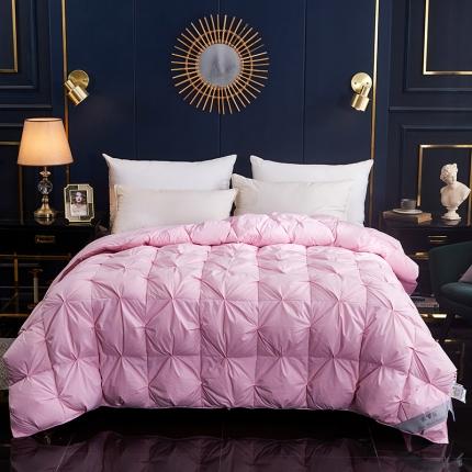 俏企鹅 2025新款羽绒被 粉色