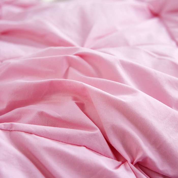 91家纺网 家纺一手货源 找家纺 俏企鹅 2025新款羽绒被 粉色