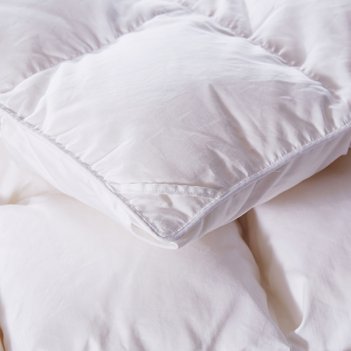 91家纺网 家纺一手货源 找家纺 （总）俏企鹅 2025新款柔赛丝水立方羽绒被