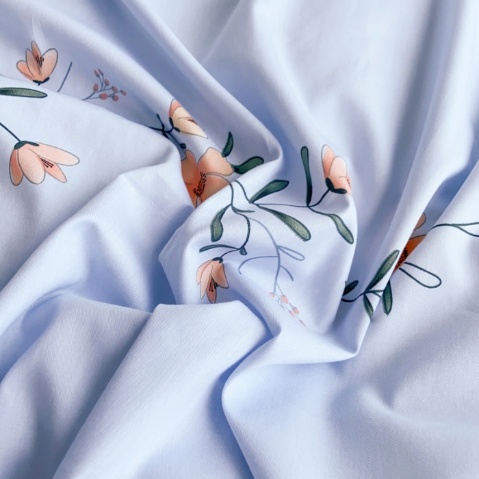 91家纺网 家纺一手货源 找家纺 （总）窝米 2020新款13370小清新花卉风系列四件套