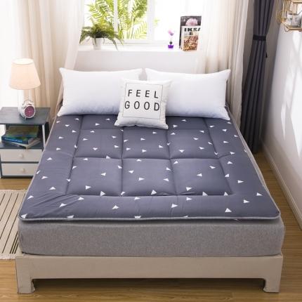 91家纺网 家纺一手货源 找家纺 暖季家纺 2020新款磨毛印花床垫大床图 爱巢