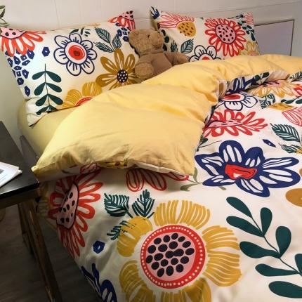 91家纺网 家纺一手货源 找家纺 （总）HL原创家纺2020春夏新款13070全棉四件套（2）