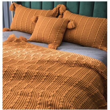 91家纺网 家纺一手货源 找家纺 （总）暖绵绵 新款叙达恩针织毯子线毯