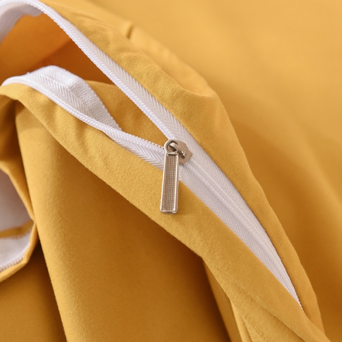 91家纺网 家纺一手货源 找家纺 梦之岛 2020新款唯美系列毛巾绣床裙款四件套 唯美-姜黄