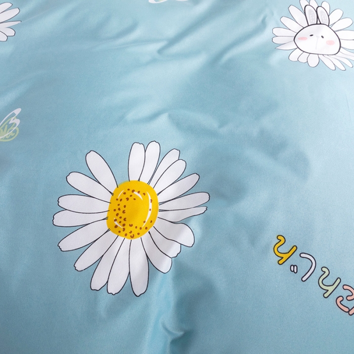 91家纺网 家纺一手货源 找家纺 米粒 2021新款芦荟棉套件 绚丽华彩