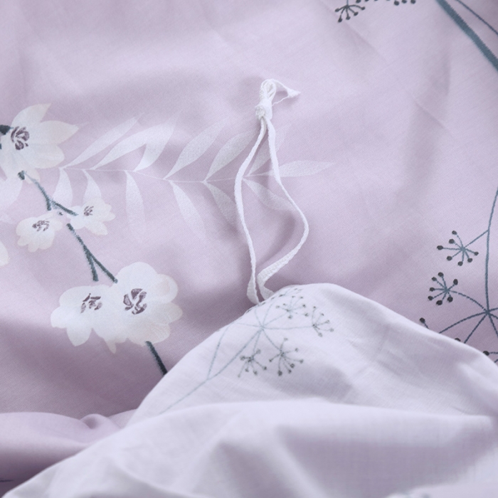 91家纺网 家纺一手货源 找家纺 OL 2021新款13372全棉床盖夹棉活性印染单被套 俏上枝头